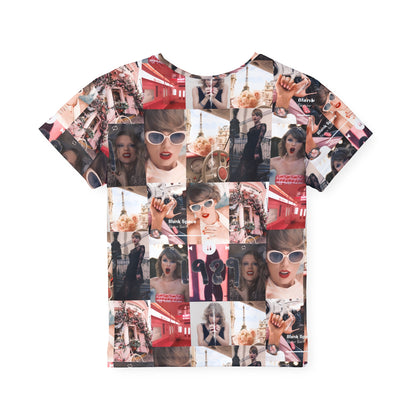 Taylor Swift 1989 Blank Space Collage Kids Sports Jersey