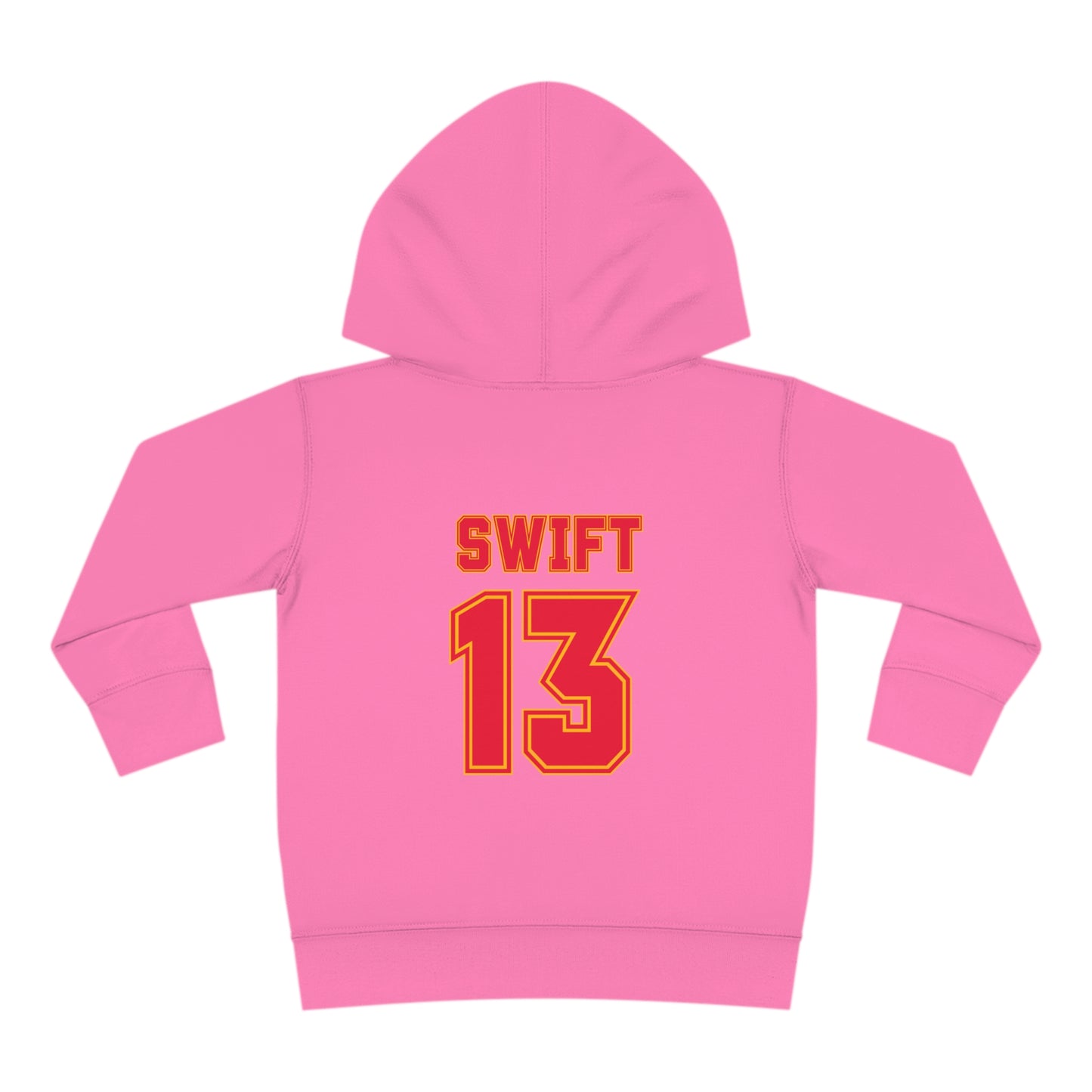 Taylor Swift In My Chiefs Era Toddler Pullover Fleece Hoodie