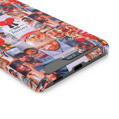 Bad Bunny Un Verano Sin Ti Photo Collage Phone Case With Card Holder