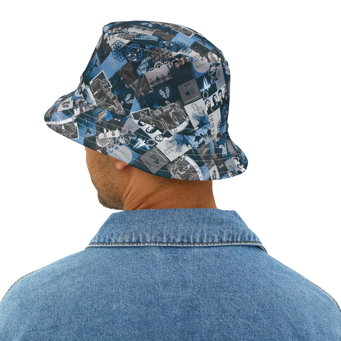 Coldplay Sunrise Sunset Collage Bucket Hat