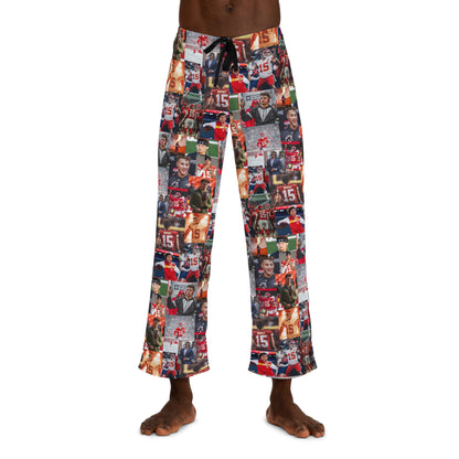 Patrick Mahomes Chiefs MVPAT Photo Collage Men's Pajama Pants