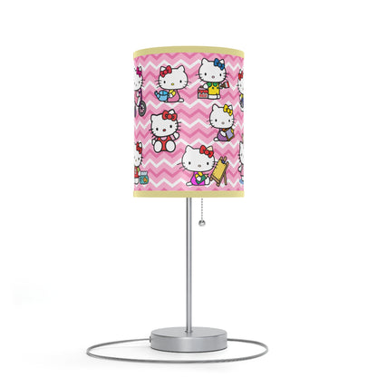 Hello Kitty Playtime Collage Lamp on a Stand