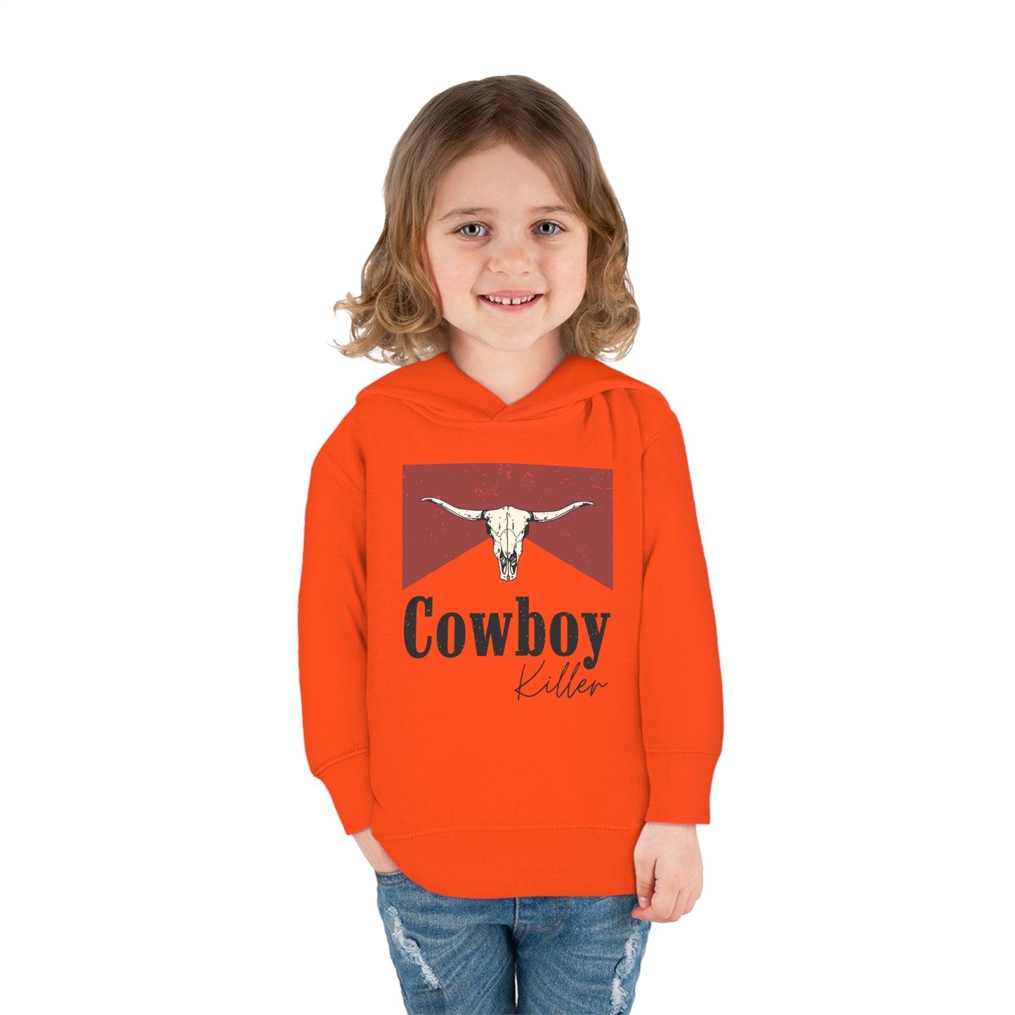 Morgan Wallen Cowboy Killer Toddler Pullover Fleece Hoodie