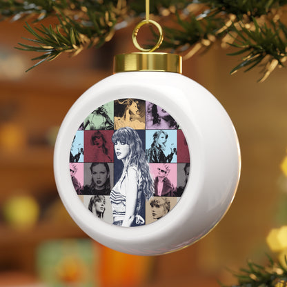 Taylor Swift Eras Christmas Ball Ornament