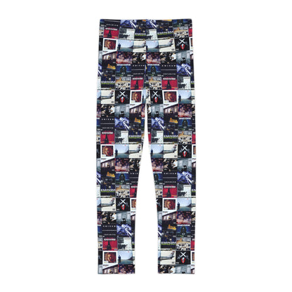 Eminem Album Art Cover Collage Kids Leggings