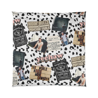 Morgan Wallen Yeehaw Collage Comforter