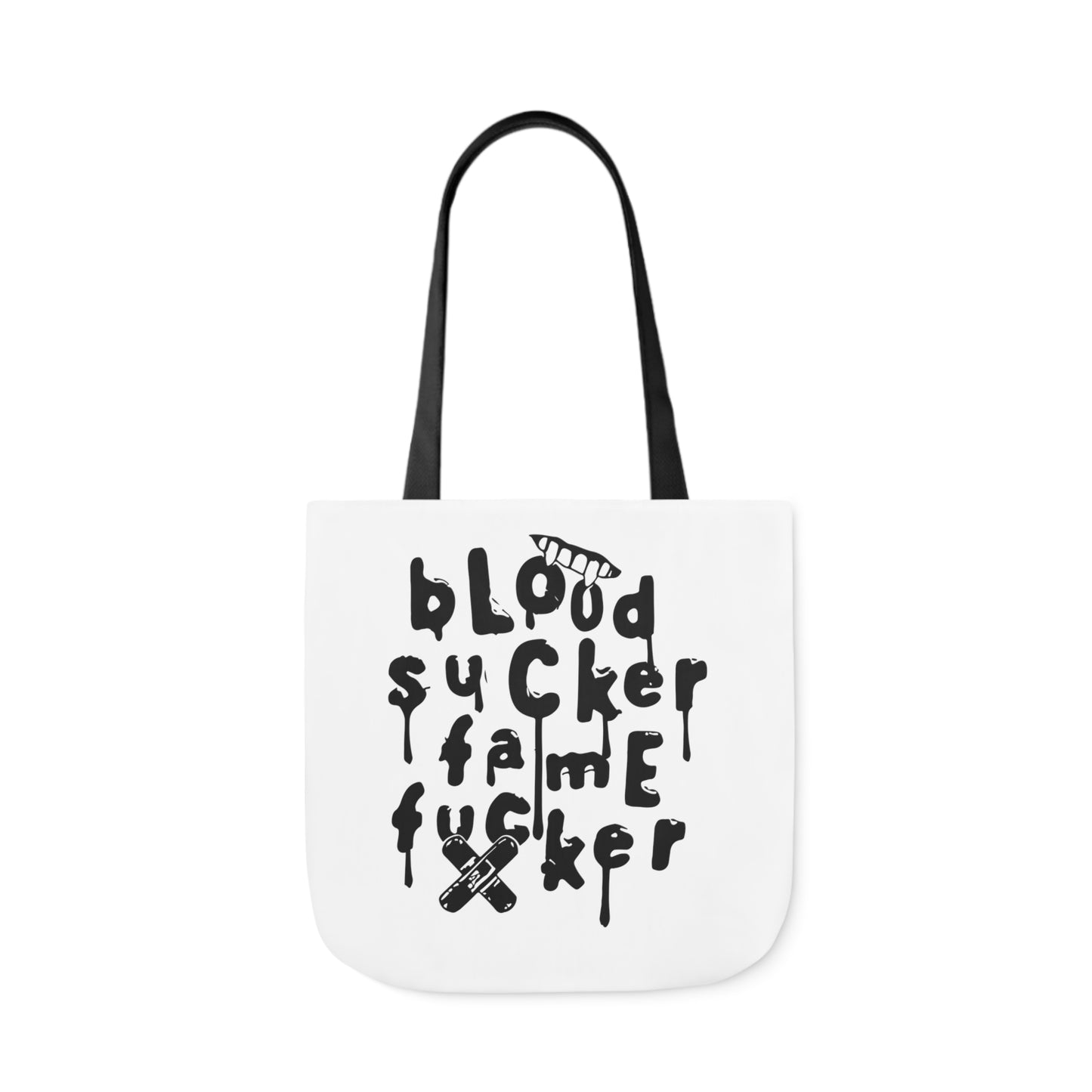 Olivia Rodrigo Blood Sucker Fame Fucker Polyester Canvas Tote Bag