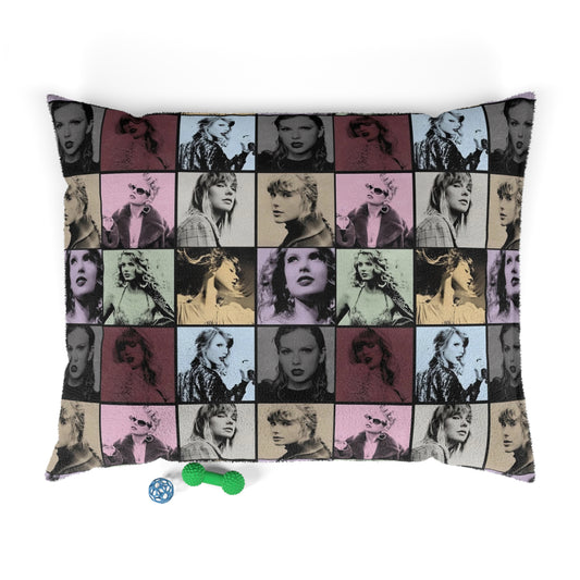 Taylor Swift Eras Collage Pet Bed
