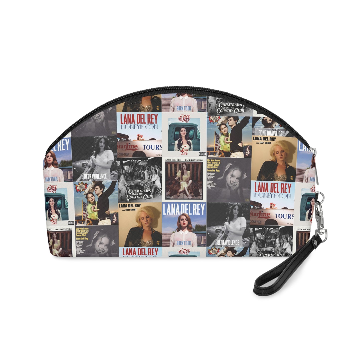 Lana Del Rey Album Cover Collage Makeup Bag