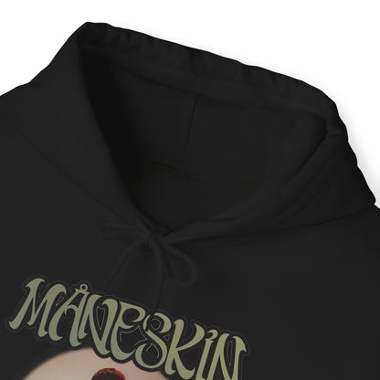 Måneskin Circular Group Photo Unisex Heavy Blend Hooded Sweatshirt
