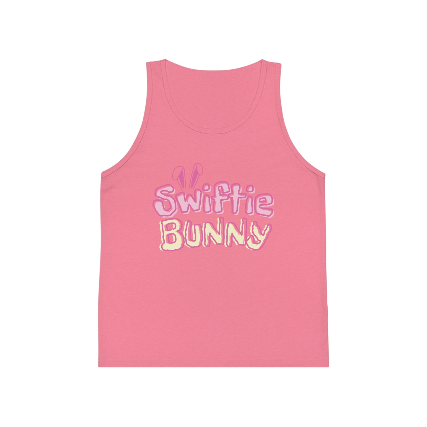 Taylor Swift Easter Swiftie Bunny Kid's Jersey Tank Top