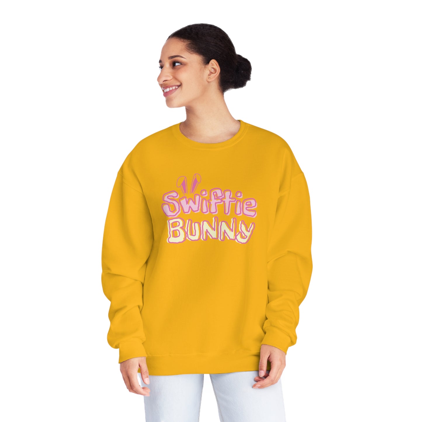 Taylor Swift Easter Swiftie Bunny Unisex NuBlend Crewneck Sweatshirt