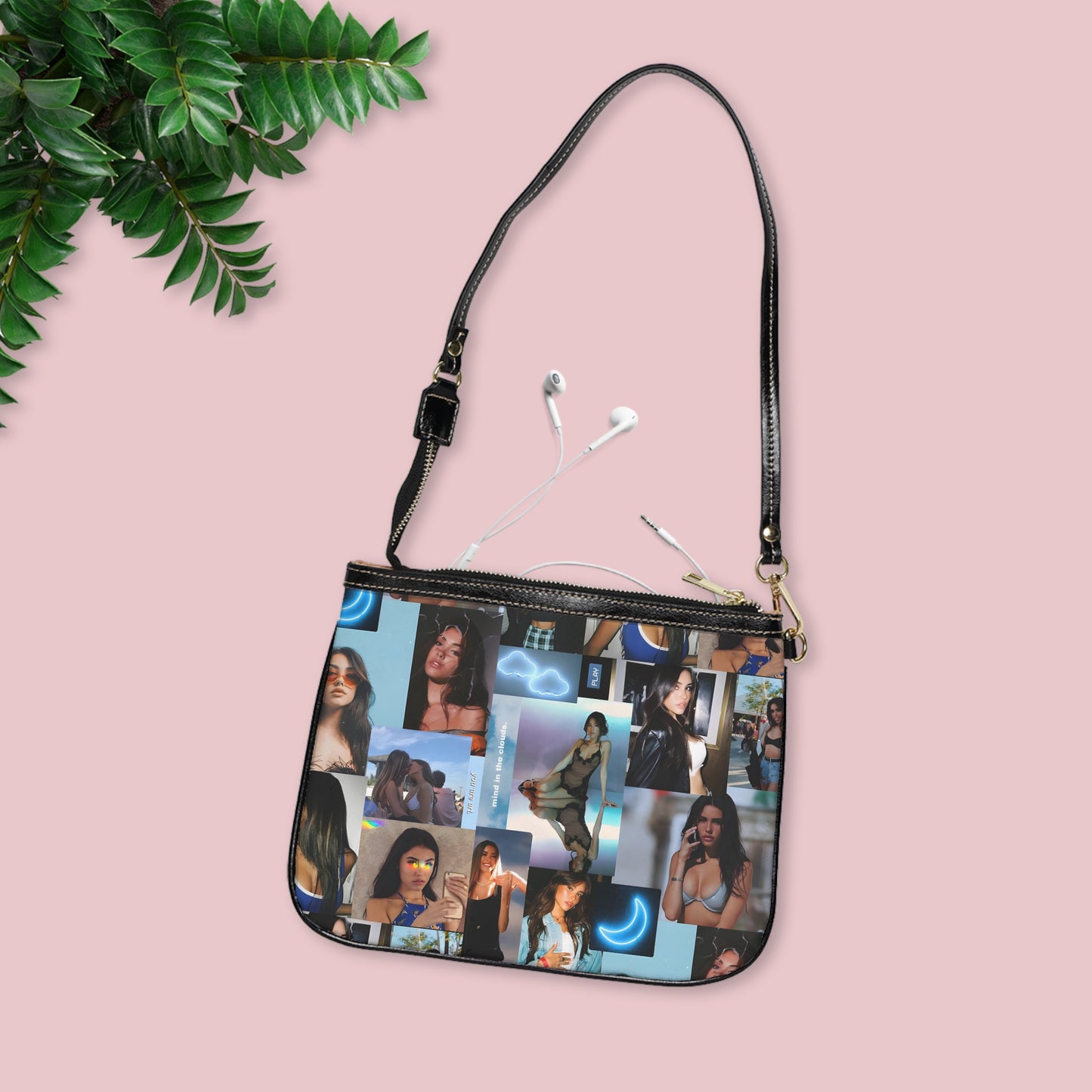 Madison Beer Mind In The Clouds Collage Small Shoulder Bag