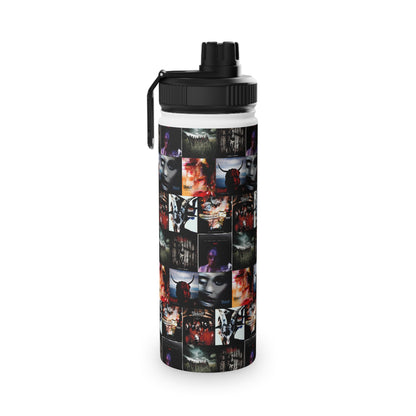 Slipknot Album Art Collage Stainless Steel Sports Lid Water Bottle