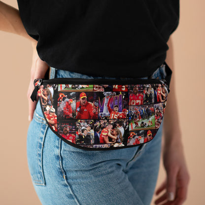 Kansas City Chiefs Superbowl LVIII Championship Victory Collage Fanny Pack