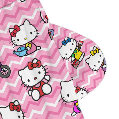 Hello Kitty Playtime Collage Basketball Rib Shorts