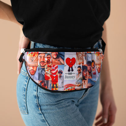 Bad Bunny Un Verano Sin Ti Photo Collage Fanny Pack