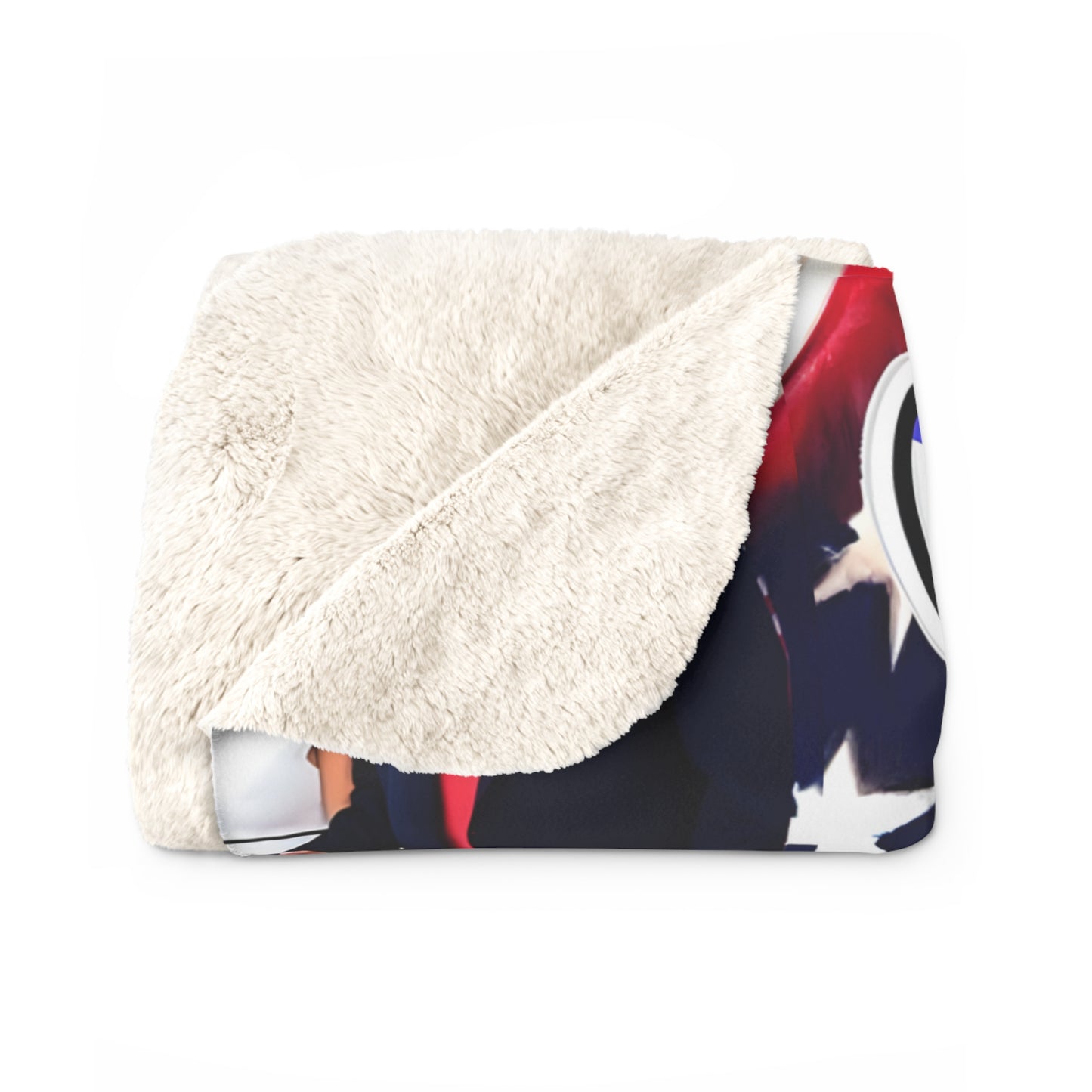 Donald Trump 2024 MAGA Montage Sherpa Fleece Blanket