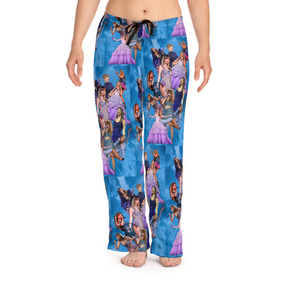 Taylor Swift Blue Skies Collage Women's Pajama Pants