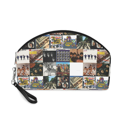 The Beatles Album Cover Collage Makeup Bag