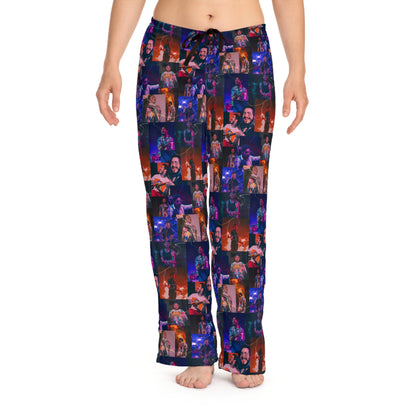 Post Malone Lightning Photo Collage Women's Pajama Pants