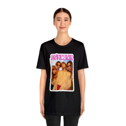 Måneskin Group Photo Unisex Jersey Short Sleeve Tee Shirt