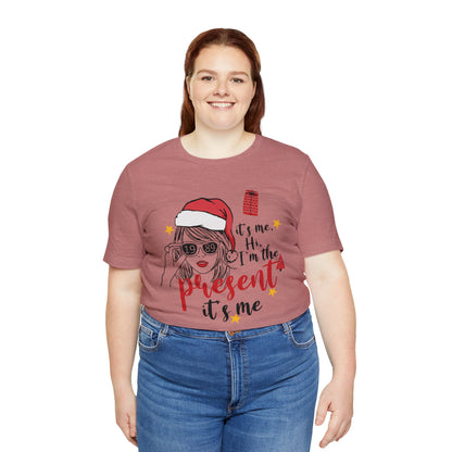 Taylor Swift I'm The Present Unisex Jersey Short Sleeve Tee Shirt