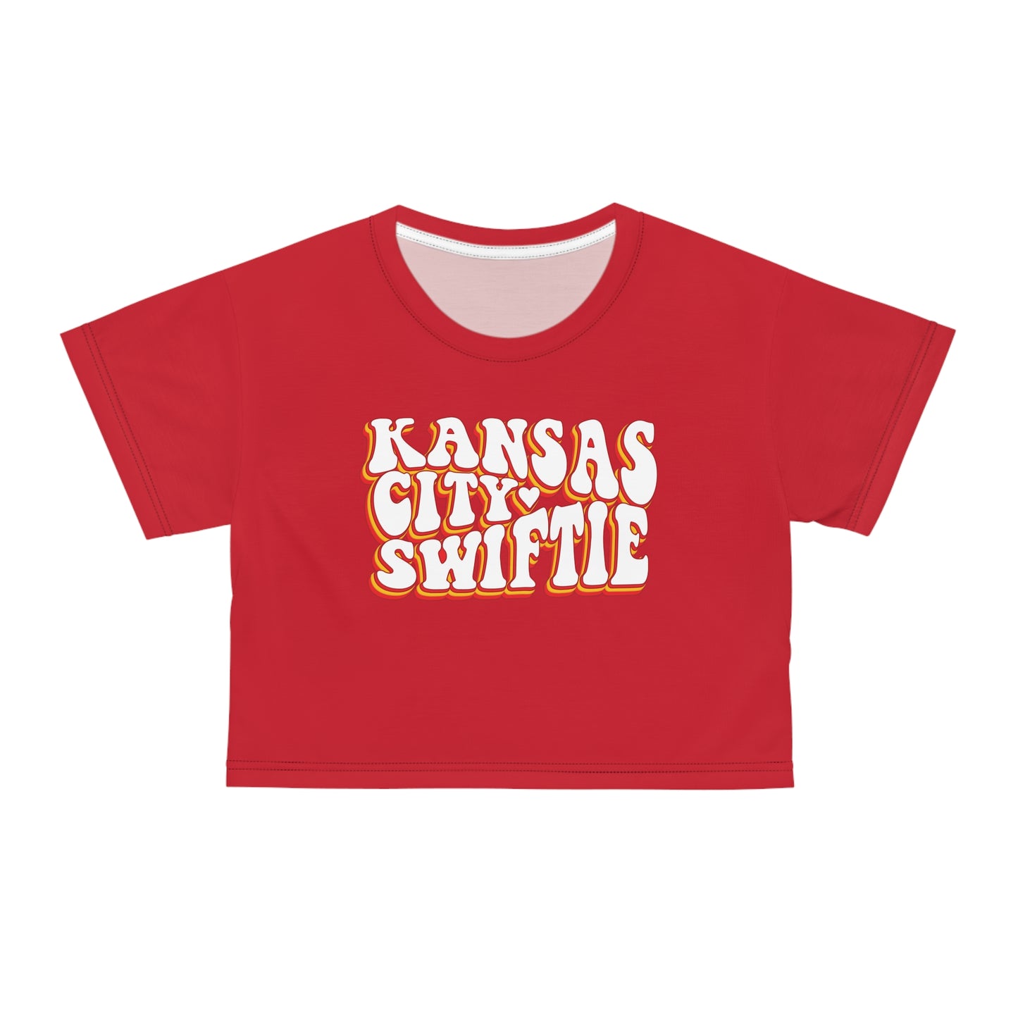 Taylor Swift Kansas City Swiftie Crop Tee