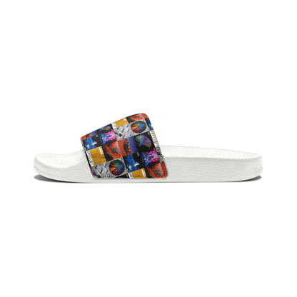 Muse Album Cover Collage Youth Slide Sandals