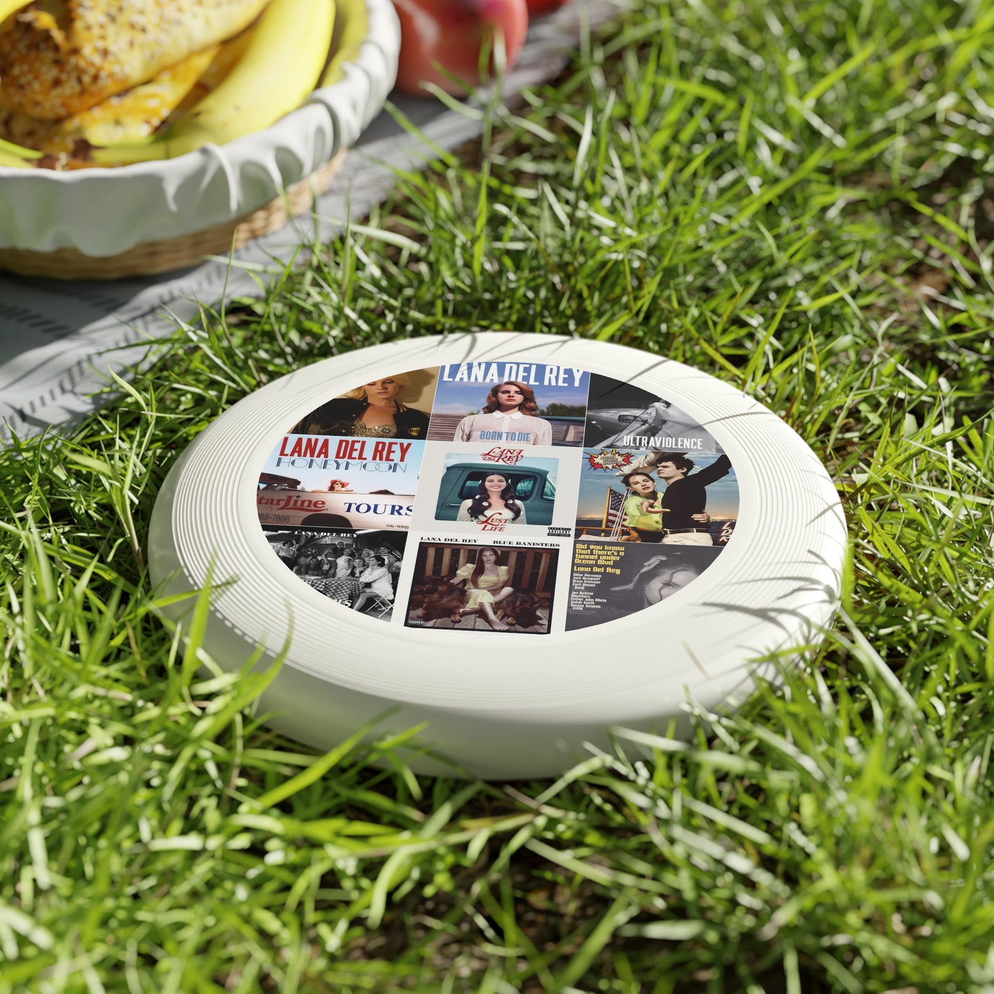 Lana Del Rey Album Cover Collage Wham-O Frisbee