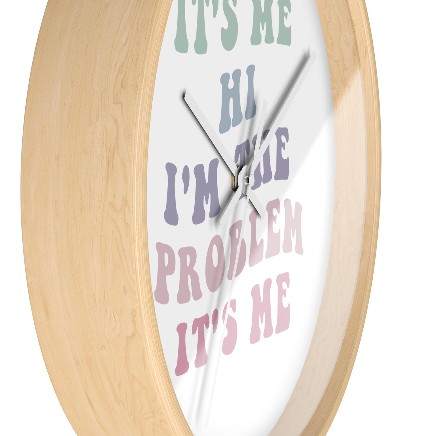 Taylor Swift It's Me Hi Round Wall Clock