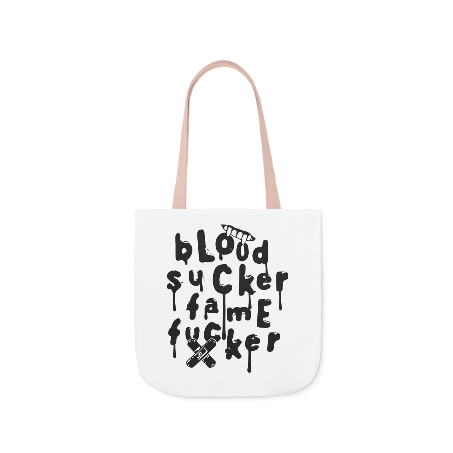 Olivia Rodrigo Blood Sucker Fame Fucker Polyester Canvas Tote Bag