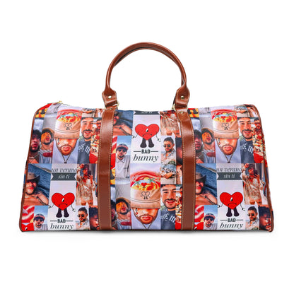 Bad Bunny Un Verano Sin Ti Photo Collage Waterproof Travel Bag