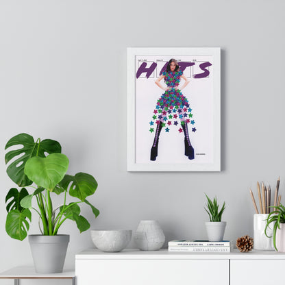 Olivia Rodrigo Hits Magazine Cover Framed Print