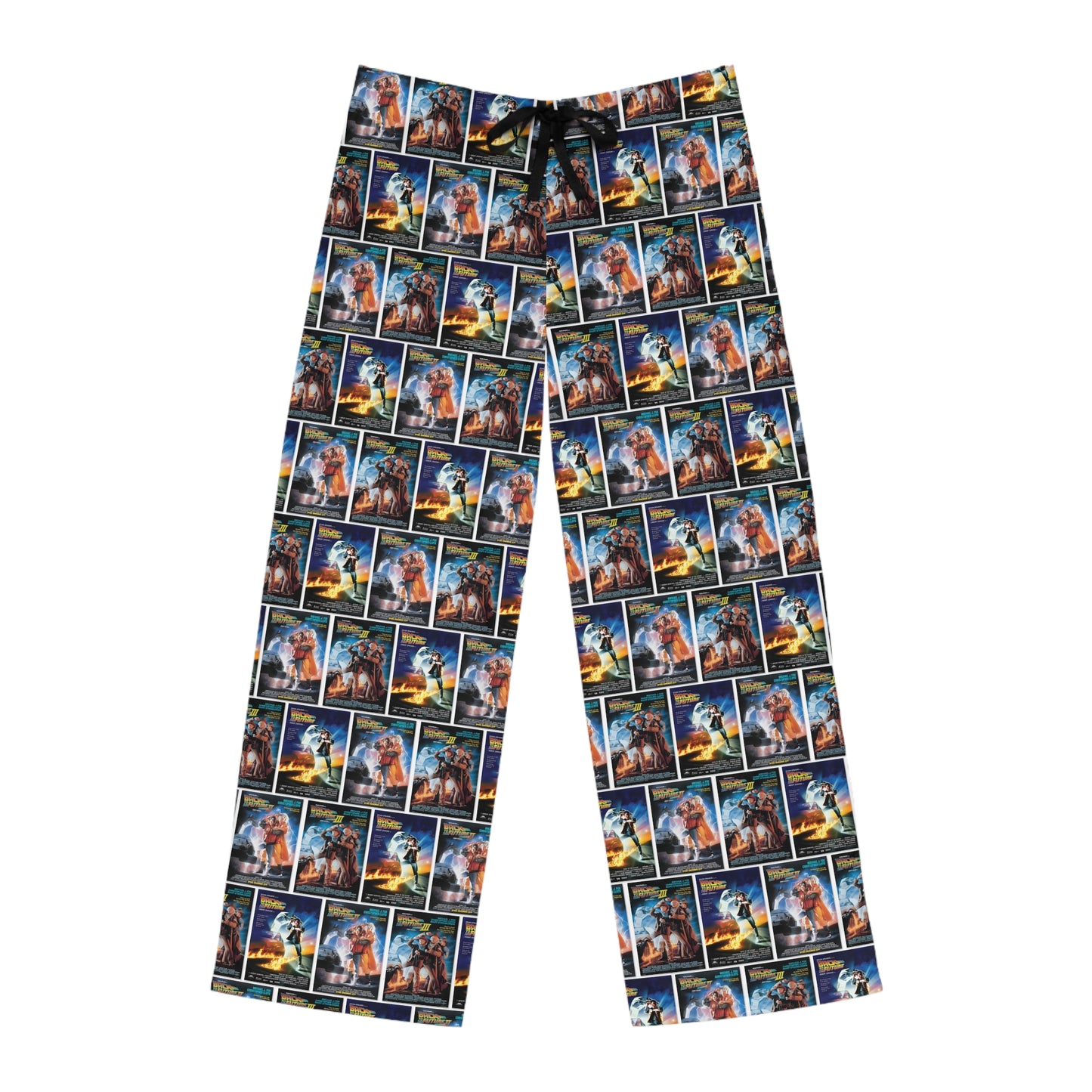 Back To The Future Movie Posters Collage Men's Pajama Pants
