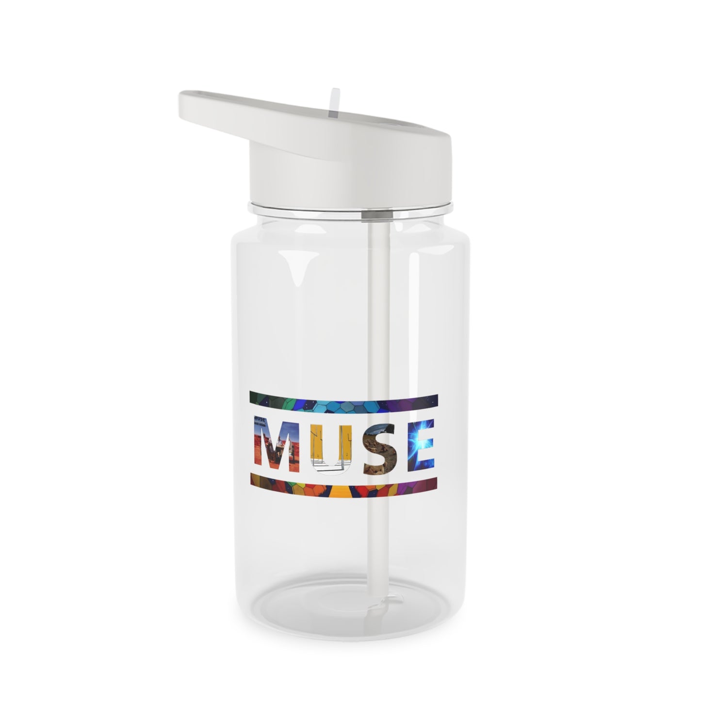 Muse Album Art Letters Tritan Water Bottle