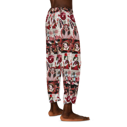 Lana Del Rey Cherry Coke Collage Men's Pajama Pants