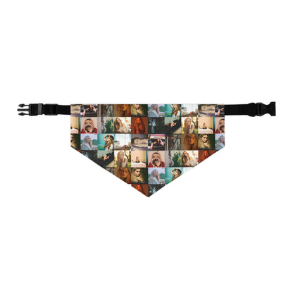 Sabrina Carpenter Album Cover Collage Pet Bandana Collar