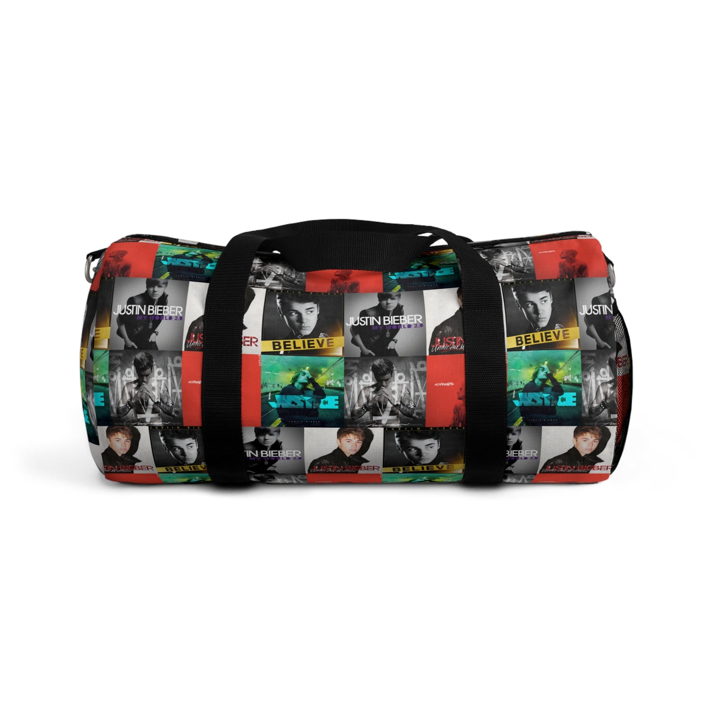 Justin Bieber Album Cover Collage Duffel Bag