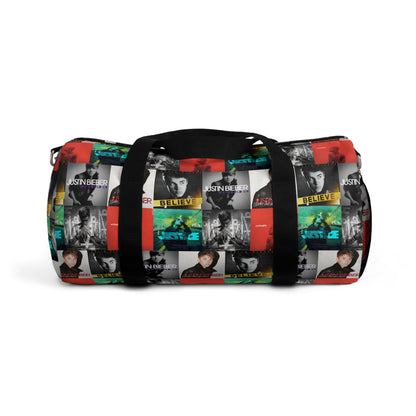 Justin Bieber Album Cover Collage Duffel Bag