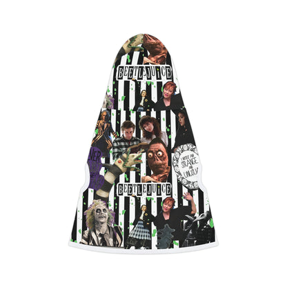 Beetlejuice Strange And Unusual Collage Pet Hoodie