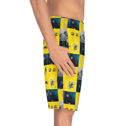 Ed Sheeran Subtract Mosaic Men's Board Shorts