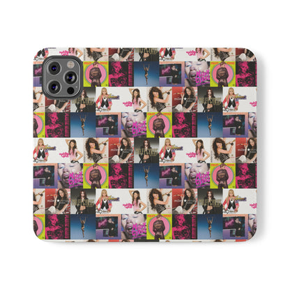 Miley Cyrus Album Cover Collage Phone Flip Case