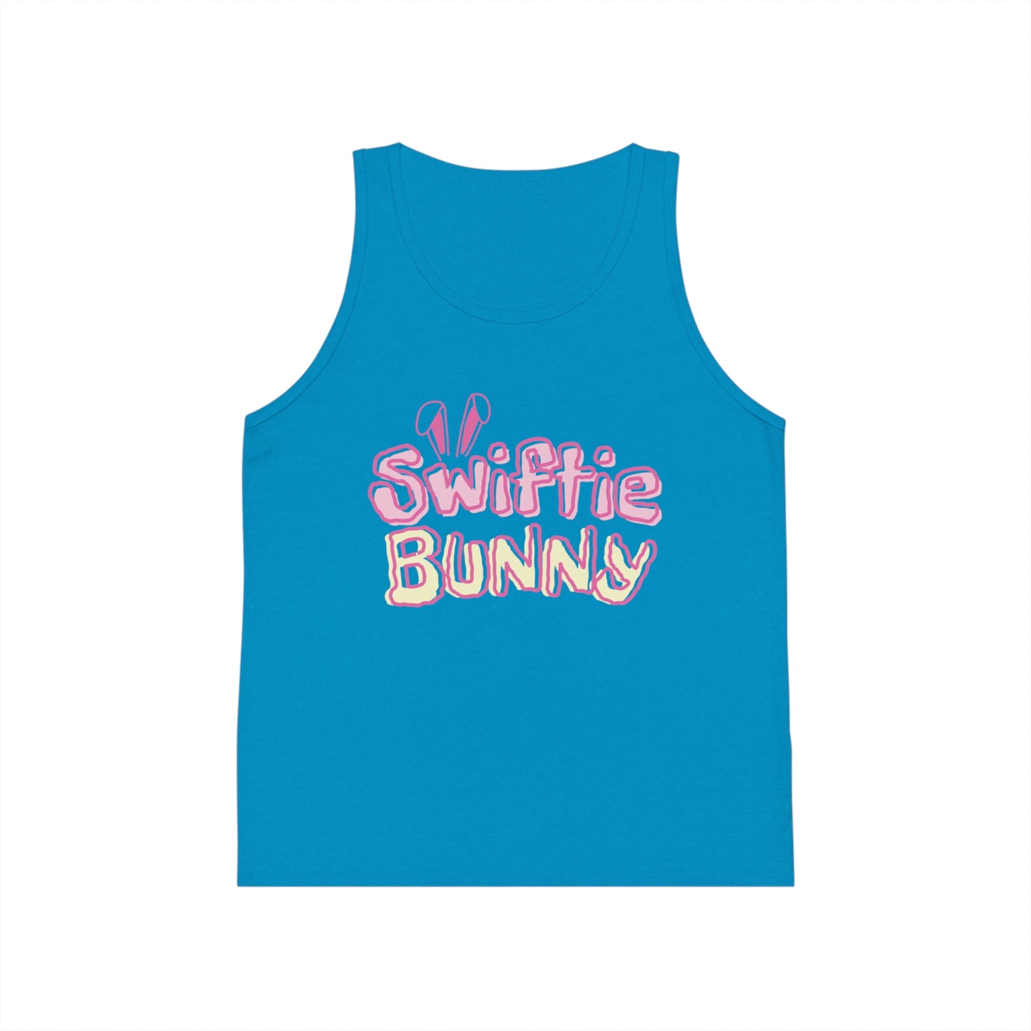 Taylor Swift Easter Swiftie Bunny Kid's Jersey Tank Top