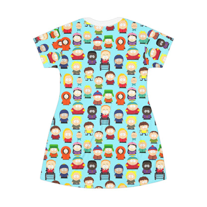 South Park School Kids Ensemble T-Shirt Dress