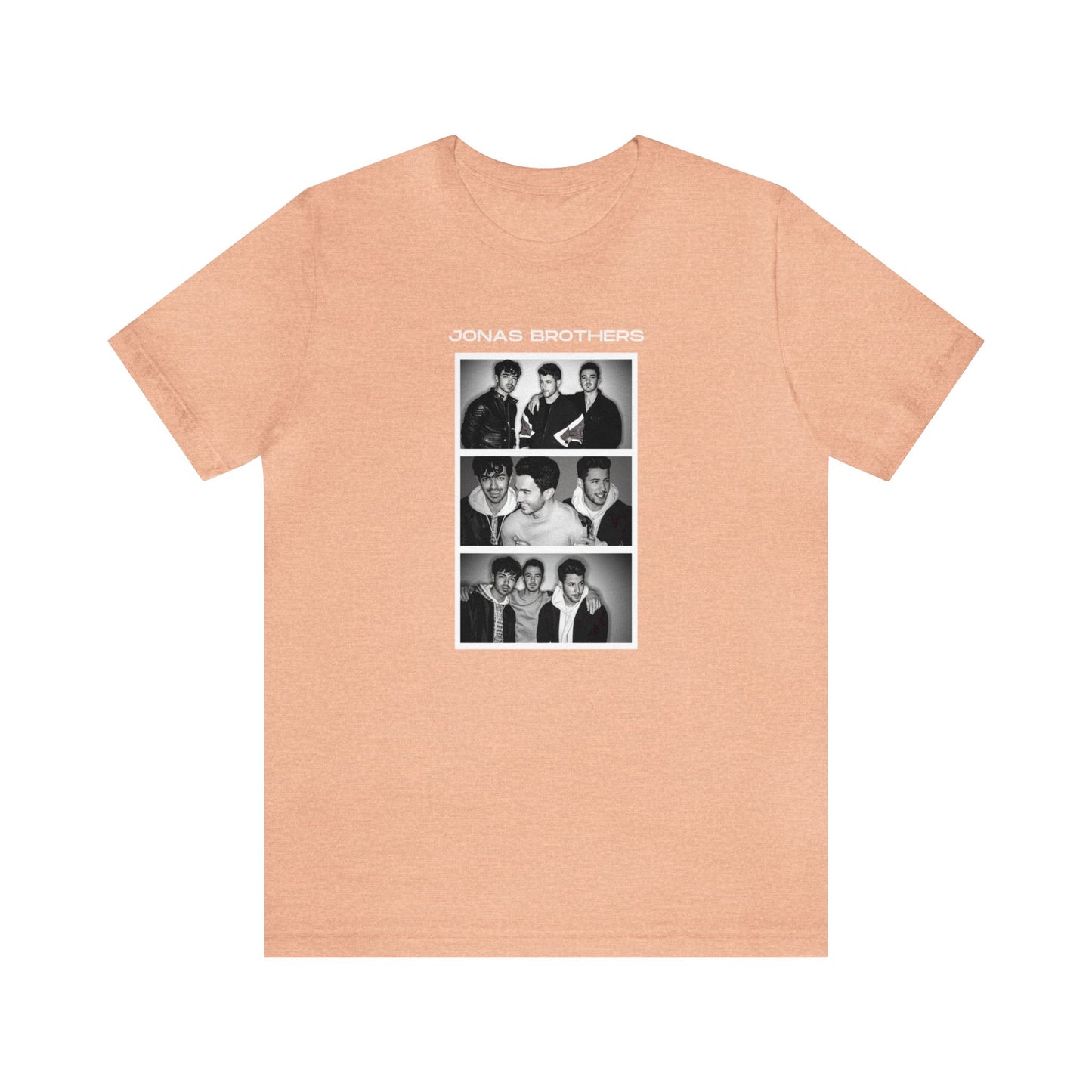 Jonas Brothers Photo Booth Unisex Jersey Short Sleeve Tee Shirt