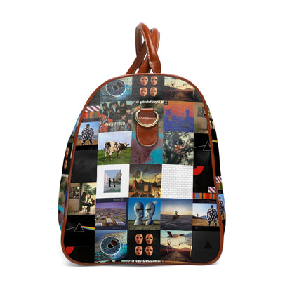 Pink Floyd Album Cover Collage Waterproof Travel Bag