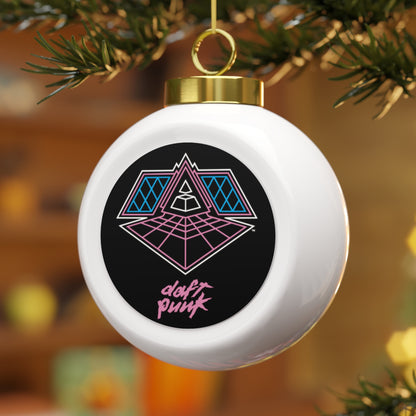 Daft Punk Alive 2007 Logo Christmas Ball Ornament