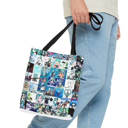 Hatsune Miku Album Cover Collage Tote Bag