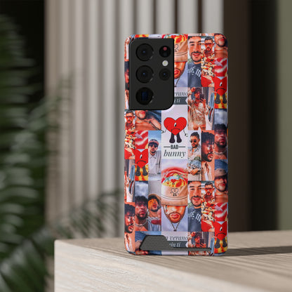 Bad Bunny Un Verano Sin Ti Photo Collage Phone Case With Card Holder